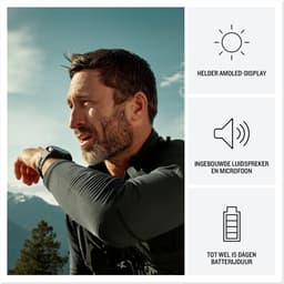Garmin fenix 8 Pro - Smartwatch - 51 mm - AMOLED - Ingebouwde inReach® technologie - LTE connectiviteit - Tot 27 dagen batterijduur - Titanium — thumbnail 14