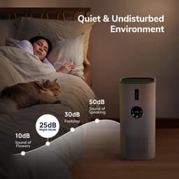 Ohana DT - PureAir 200 - Luchtreiniger Met Hepa Filter H13 - Luchtbevochtiger - Fluisterstil < 25dB - Tot 40m2 - 35W — thumbnail 2