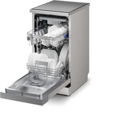 Klarstein Vaatwasser Verosteel 45 cm - vrijstaand, 10 couverts, 9 programma's, stil 42 dB, energieklasse B, AquaStop, kinderslot, zilver - Vaatwasmachine - voor Keuken - Energiezuinig - RVS - Dishwasher - Afwasmachine — thumbnail 16