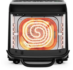 Princess Heteluchtfriteuse - Airfryer Oven Vision - 182288 - 12,6L capaciteit - 1800W - 12 Bakprogramma's - PFAS-Vrij — thumbnail 6