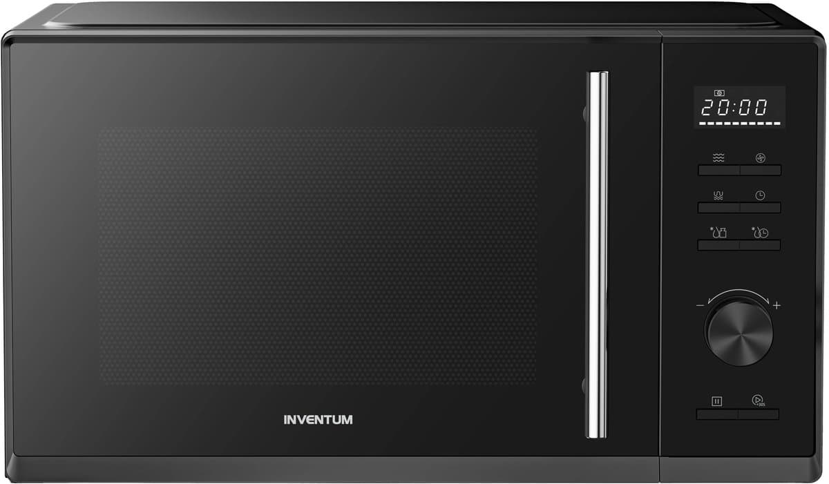 Inventum MN267CB Combimagnetron - 26L - 900W - Hetelucht- en grillfunctie - 10 kookprogramma's - 4 combistanden - Ontdooifunctie - Kinderslot - Zwart — afbeelding 1