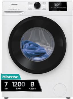 Hisense WF1G7021BW wasmachine Voorlader 7 kg 1200 RPM Wit — thumbnail 1