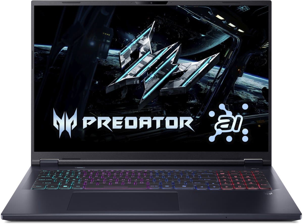Acer Predator Helios Neo 18 AI PHN18-72-744F - Gaming Laptop - 18 inch 240Hz - Core Ultra 7 - 16GB - 512GB - RTX5070 — afbeelding 1