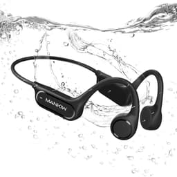 MANKIW Osea Open-ear Hoofdtelefoon – IP68 Waterdicht Bluetooth 5.4 Sport Hoofdtelefoon met 32 GB MP3 – Draadloos Voor Zwemmen, Hardlopen en Training — thumbnail 1