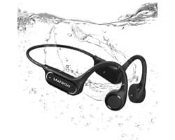 MANKIW Osea Open-ear Hoofdtelefoon – IP68 Waterdicht Bluetooth 5.4 Sport Hoofdtelefoon met 32 GB MP3 – Draadloos Voor Zwemmen, Hardlopen en Training