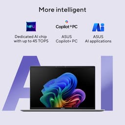 ASUS Vivobook 16 X1607QA-MB112W - Copilot+ Laptop - Snapdragon - 16GB/1000GB - 16 inch — thumbnail 5