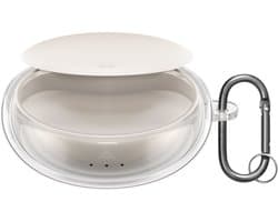 kwmobile Earphones Case for Anker Soundcore Sleep A20 Case - Clear TPU Silicone Earbuds Cover - Transparent