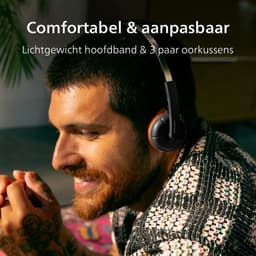 PHILIPS CENTURY RANGE The Ringo TAH2000 Draadloze on-ear koptelefoon - multipoint aansluiting - Retro Look - Light Weight - Zwart — thumbnail 14