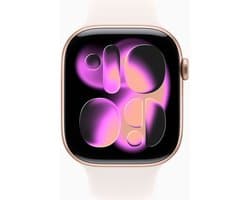 Apple Watch 11 - Wifi + 5G - 42mm - Rose Gold Aluminium Case with Light Blush Sport Band - M/L