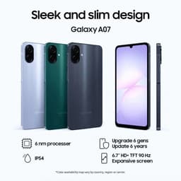 Samsung Galaxy A07 - 64GB - Violet — thumbnail 2