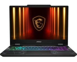 MSI Cyborg 15 B13WEKG-800NL Intel® Core™ i7 i7-13620H Laptop 39,6 cm (15.6") Full HD 16 GB DDR5-SDRAM 512 GB SSD NVIDIA GeForce RTX 5050 Wi-Fi 6E (802.11ax) Windows 11 Home Zwart