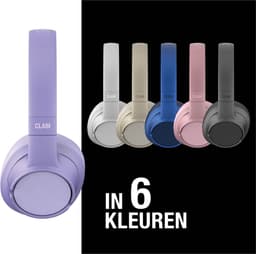Fresh 'n Rebel Clam Core - Draadloze Bluetooth Koptelefoon - Over-Ear - 45 uur Speelduur - Dreamy Lilac — thumbnail 4