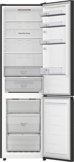 Hisense RB440N4AFA, Koelkast met A Energielabel - Koel-vriescombinatie - No Frost - Zwart- Multi-Air Flow - Fast Freeze - 35dB (A) -Inverter Compressor - 336 Liter — thumbnail 5