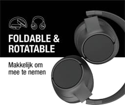 Fresh ‘n Rebel Clam Fuse – Draadloze Bluetooth Koptelefoon met Active Noise Cancelling - 45 uur Speelduur - Storm Grey — thumbnail 7