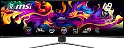 MSI MPG 491CQP QD-OLED - Curved Ultrawide Gaming Monitor - 144 Hz - USB-C PD 90W — thumbnail 1