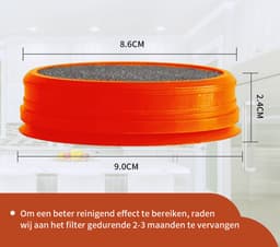 Replacements® filterset geschikt voor Philips Speedpro steelstofzuiger - 4 stuks — thumbnail 2