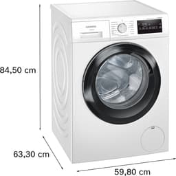 Siemens WM14N206NL - iQ300 - Wasmachine met stoom - 8 kg - 1400 rpm - smartFinish: vermindert kreukels tot 50% - speedPack L: verkort wasprogramma's met varioSpeed — thumbnail 12