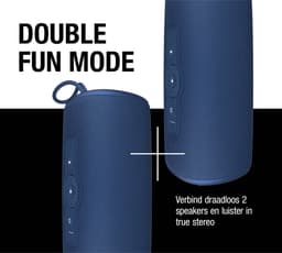 Fresh 'n Rebel Bold M2 - Waterdichte Draagbare Bluetooth Speaker - 24 uur speeltijd - True Blue — thumbnail 6