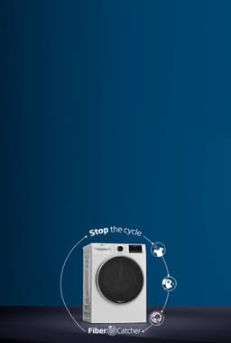 Beko B5WT594189W - RecycledTub™ - FIBERcatcher - Wasmachine - 30% zuiniger dan energielabel A — thumbnail 17