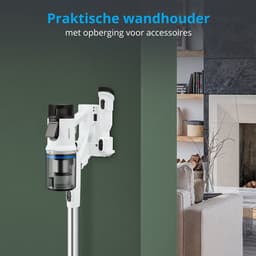 MEDION P350 W steelstofzuiger met wisfunctie (snoerloos, zakloos, cycloontechnologie, 350 watt, 2-in-1 steelstofzuiger, handstofzuiger, oplaadbare batterij, stofsensor, HEPA H13, LED-touchdisplay, bor — thumbnail 9