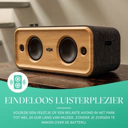 House of Marley Get Together 2 XL Bluetooth Speaker - Draadloos - 20+ Uur Batterijduur- Multi Pair - Outdoor/Bass Boost EQ modes - 60 watt sound — thumbnail 14