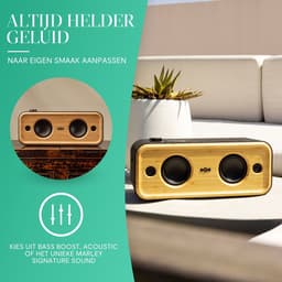 House of Marley Get Together 2 XL Bluetooth Speaker - Draadloos - 20+ Uur Batterijduur- Multi Pair - Outdoor/Bass Boost EQ modes - 60 watt sound — thumbnail 15