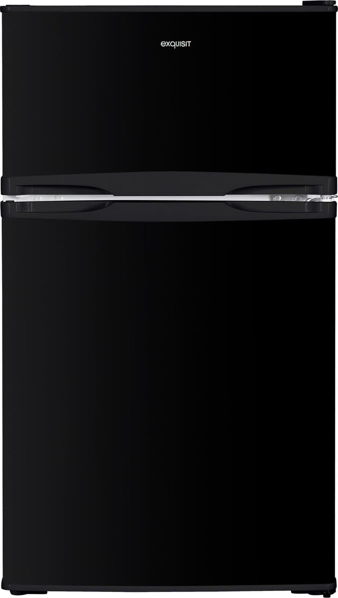 Exquisit KGC087-25-040EB - Koel-vriescombinatie - 5 Jaar Garantie - 85 cm hoog - 4* vriesvak - 85 Liter- Zwart — afbeelding 1