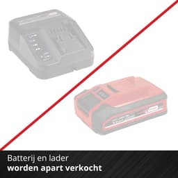 Einhell Accu Nat-/Droogzuiger TE-VC 18/10 Li Solo - Power X-Change - 18 V/Li-Ion - 10 L - 90 mbar - Slanglengte/-diameter: 2.0 m/36 mm - 72 dB - Blaasfunctie - Incl. 6-delige Accessoireset - Excl. accu en lader — thumbnail 8