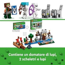 LEGO Minecraft® De wolvenburcht speelset met fort 21261 — thumbnail 14