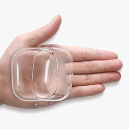 kwmobile Earphones Case for Beats Powerbeats Pro 2 Case - Clear TPU Silicone Earbuds Cover - Transparent — thumbnail 3
