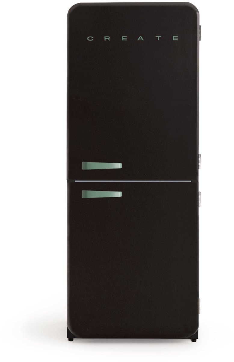 CREATE - Koelkast in retro stijl - FRIDGE RETRO COMBI 401 L — afbeelding 1