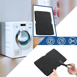 Wasdroger filter - Foam filter droger - Pluizen filter - Droger filter - Drogerfilter - Wasdroger filter - filter geschikt voor Beko Blomberg spons droger - Spons filter - Vervangingsonderdelen voor wasmachines - Filter voor droger- 5 stuks 245x155mm — thumbnail 6