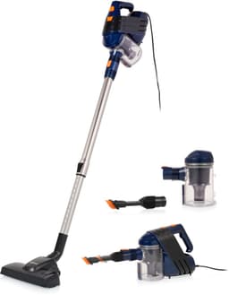 Tristar SZ-2318 - Steelstofzuiger 600W - 2 in 1 Stofzuiger en kruimeldief - Bedraad, Incl opzetstukken - Blauw — thumbnail 1