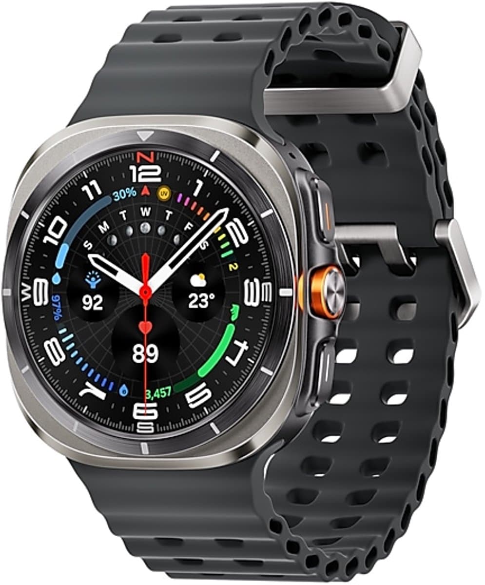 Samsung Galaxy Watch Ultra (2025) - Smartwatch - 47mm - E-simkaart - Titanium Silver — afbeelding 1
