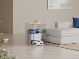 ECOVACS - DEEBOT Mini Blauw - compacte Robotstofzuiger - 9.000 Pa zuigkracht- Zelfreinigende Robotstofzuiger met Warmwater – Dweilsysteem - Automatisch Leegstation - Geschikt voor dierenharen — thumbnail 8