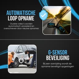 AZDome M63 Pro 1CH dashcam - 2023 model - Ultra 4K resolutie - Wifi - Gps - Parkeerstand - 64gb Micro SD - 3.0 inch Lcd - dashcam voor auto — thumbnail 8