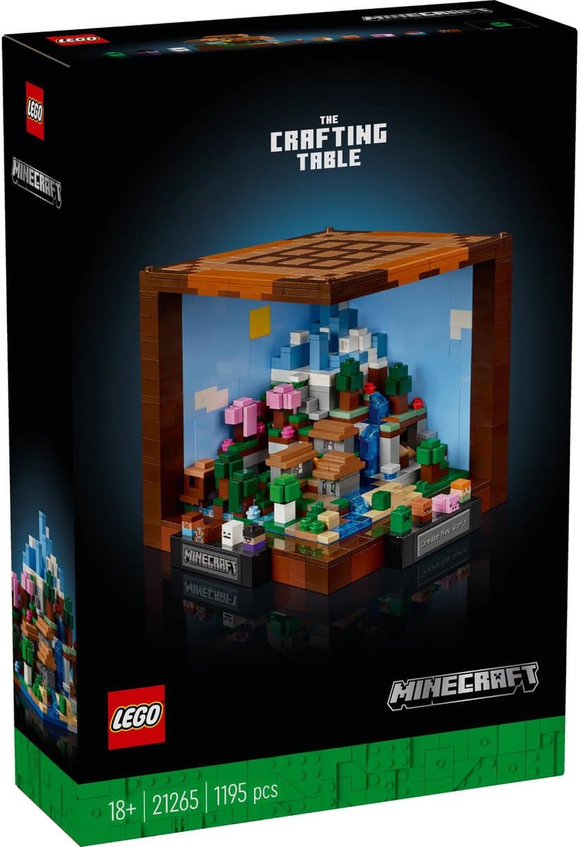 LEGO Minecraft - De werkbank - 21265 — afbeelding 1