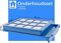 Kleanburg® - Geschikt voor Philips PowerPro Ultimate en 9000-serie - Filter set van 3 stuks — thumbnail 5