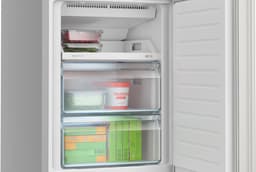 Bosch KGN33NSDB - Serie 2 - Koelkast -Koel-vriescombinatie - 175.4 x 61.4 cm - Total No Frost - Nooit meer ontdooien - Zilver- Led verlichting - Energielabel D — thumbnail 11
