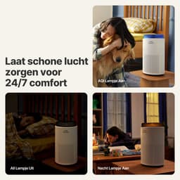 Coway Airmega 50 Luchtreiniger - Air Purifier – 120 m³/u - HEPA filter + koolstoffilter - Verwijdert tot 99,97% van fijne en ultrafijne deeltjes - Tegen stof, pollen, allergenen en geuren - Fluisterstil (18 dB) - ECARF gecertificeerd — thumbnail 3