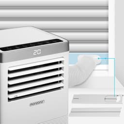 Monzana Mobiele Airco MZKA780 4in1 Afstandsbediening Afvoerslang Slaapmodus — thumbnail 10