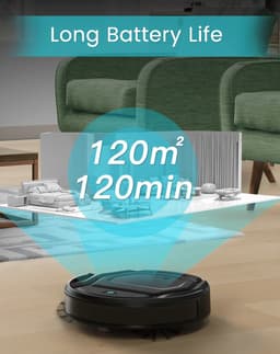 Lefant Robot Stofzuiger M210 M210 Pro - Huishoudelijke Apparaten Wifi App Alexa Controle Sweep Dweil - Huisdier Haar Vloertapijt — thumbnail 9