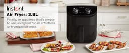 Instant Pot 4-in-1 Airfryer 3.8L (Zwart)- 1500W - Airfryen, braden, bakken, opwarmen — thumbnail 3