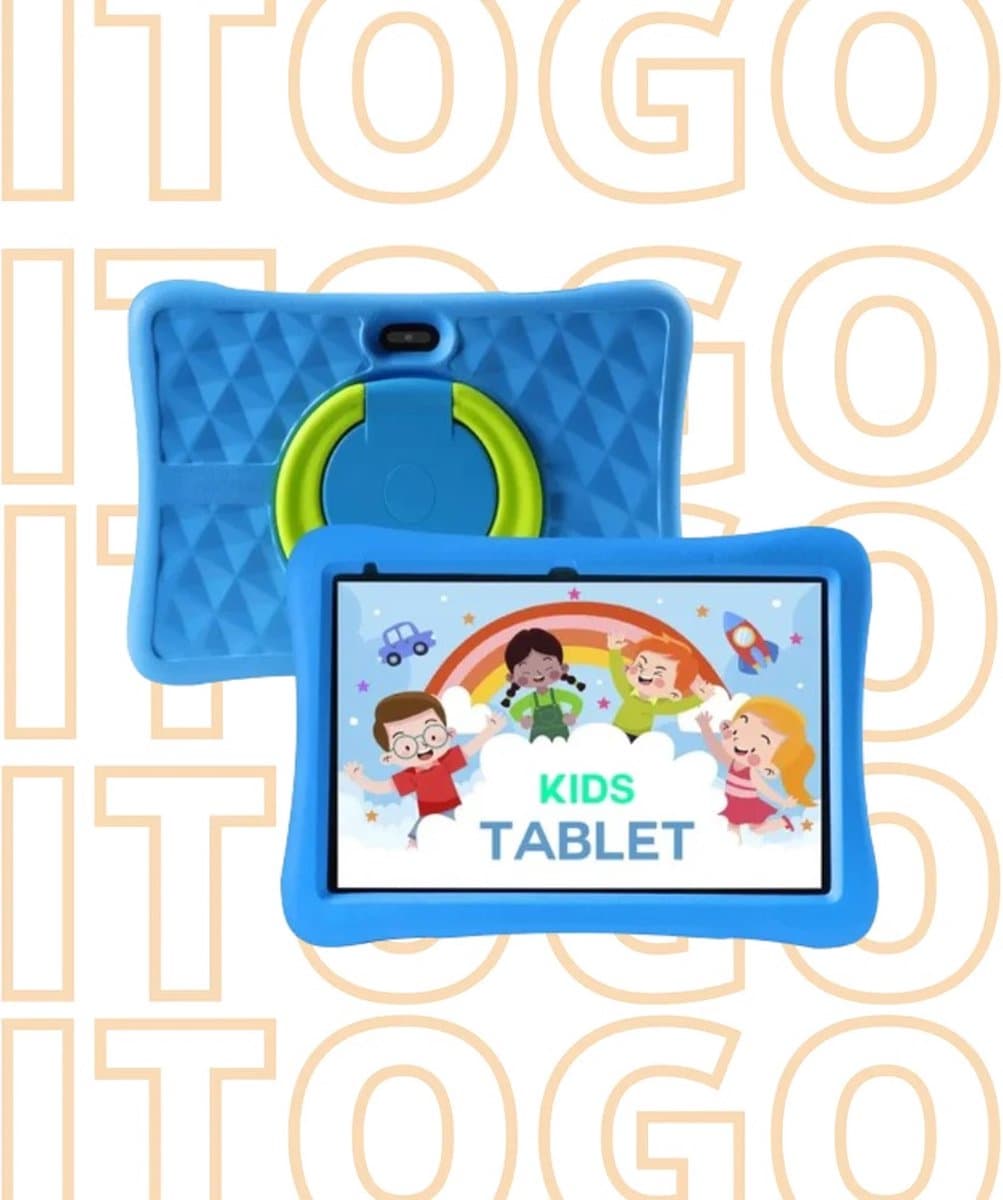 Kinder Tablet Android 10.1 inch Groot scherm - Hoge beeldresolutie - Schermtijd instelbaar - 64gb — afbeelding 1