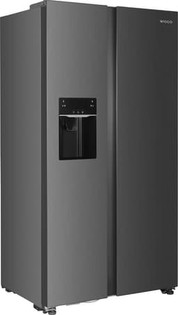 Wiggo WR-SBS18IME(X) - Amerikaanse Koelkast - No Frost - Water- en ijsdispenser - Met Display - Super Freeze - 513 Liter - 5 jaar garantie - Roestrvrijstaal — thumbnail 4