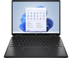 HP Spectre x360 14-ef2100nd Intel® Core™ i5 i5-1335U Hybride (2-in-1) 34,3 cm (13.5") Touchscreen WUXGA+ 16 GB LPDDR4x-SDRAM 512 GB SSD Wi-Fi 6E (802.11ax) Windows 11 Home Zwart