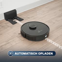 Tjilla C150 Robotstofzuiger met dweilfunctie - Nederlands product - Realtime mapping - Anti-klit borstel - Met laadstation - LDS Laser navigatie - Proefperiode 30 dagen - Huisdieren - Dweilrobot - Bediening met App - Met afstandsbediening - 11.500pa — thumbnail 7