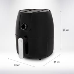 Princess Digitale Airfryer XXL 182025 - Heteluchtfriteuse - 4.5 liter - 8 voorgeprogrammeerde programma’s - Inclusief grillrek - 1500 W - Zwart — thumbnail 22