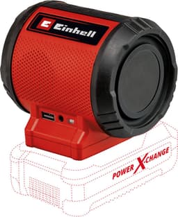Einhell Accu Luidspreker TC-SR 18 Li BT Solo - Power X-Change - 18 V/Li-ion - Max. 85 dB - Bluetooth - AUX-/USB-aansluiting - Excl. accu en lader — thumbnail 1