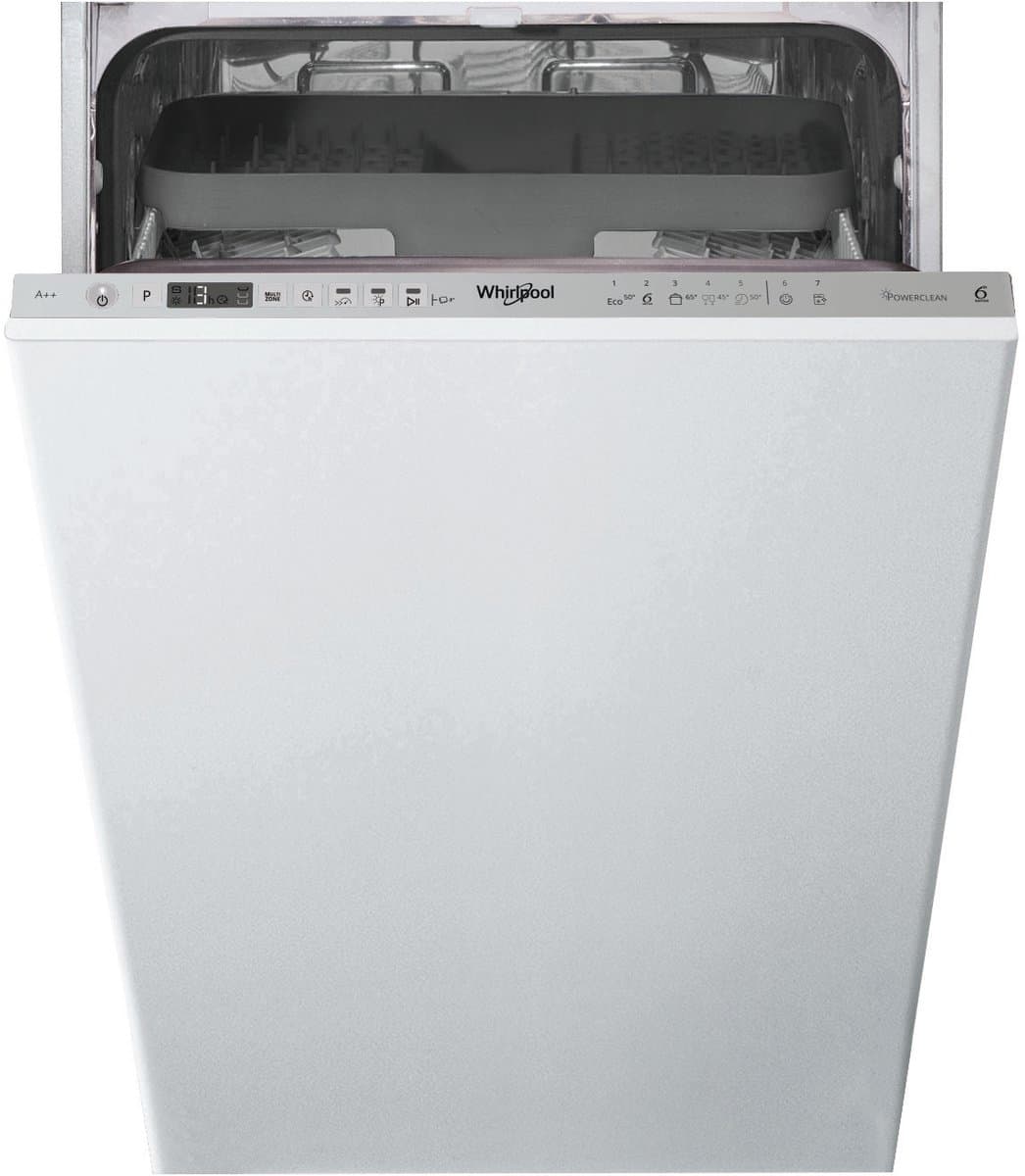 Whirlpool WSIO3T223PCEX - Inbouwvaatwasser - 10 couverts - 43 dB - E label - Verstelbare voeten — afbeelding 1